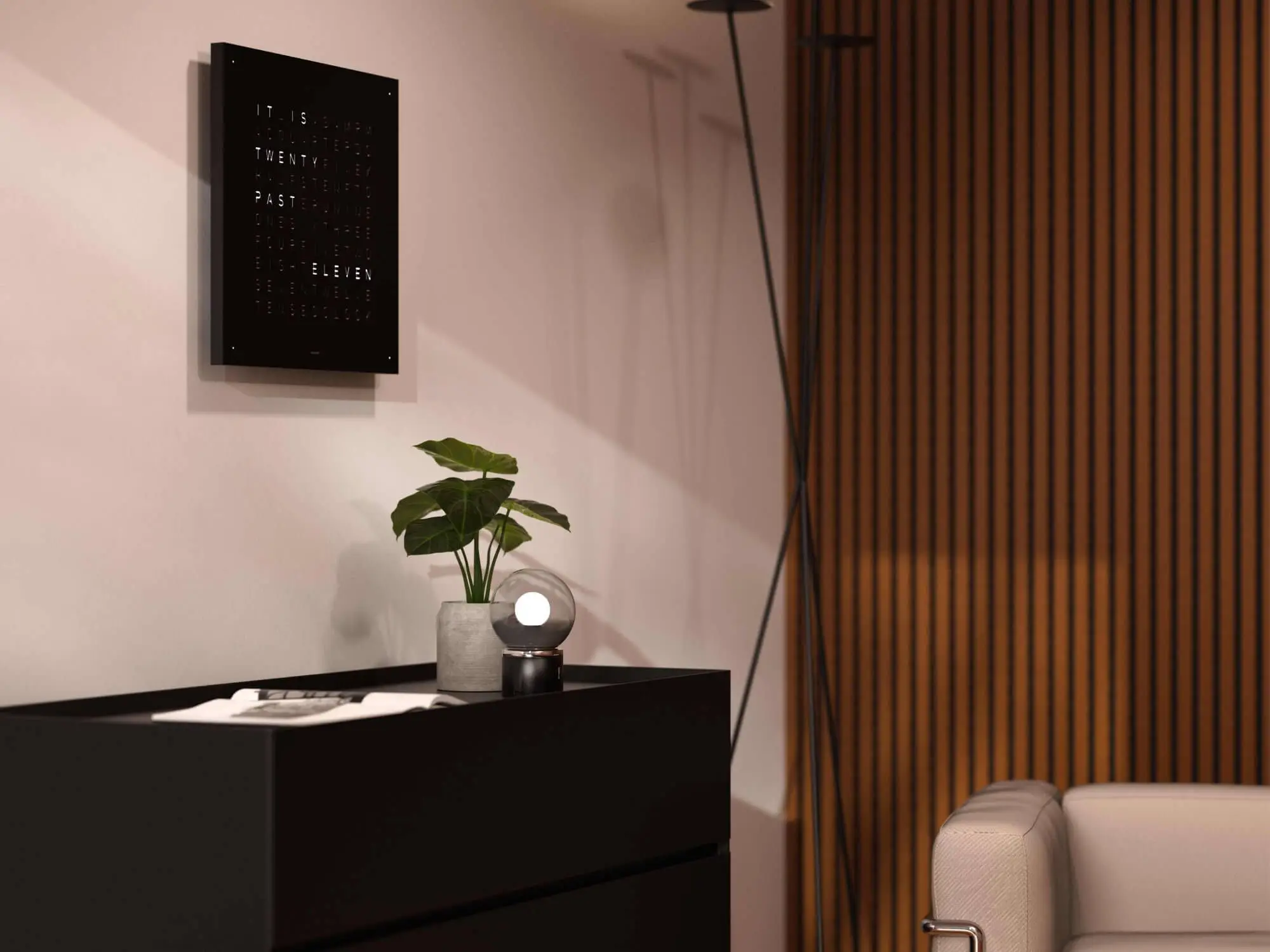 QLOCKTWO CLASSIC becomes EARTH 45 - A NEW SENSE OF TIME. | QLOCKTWO